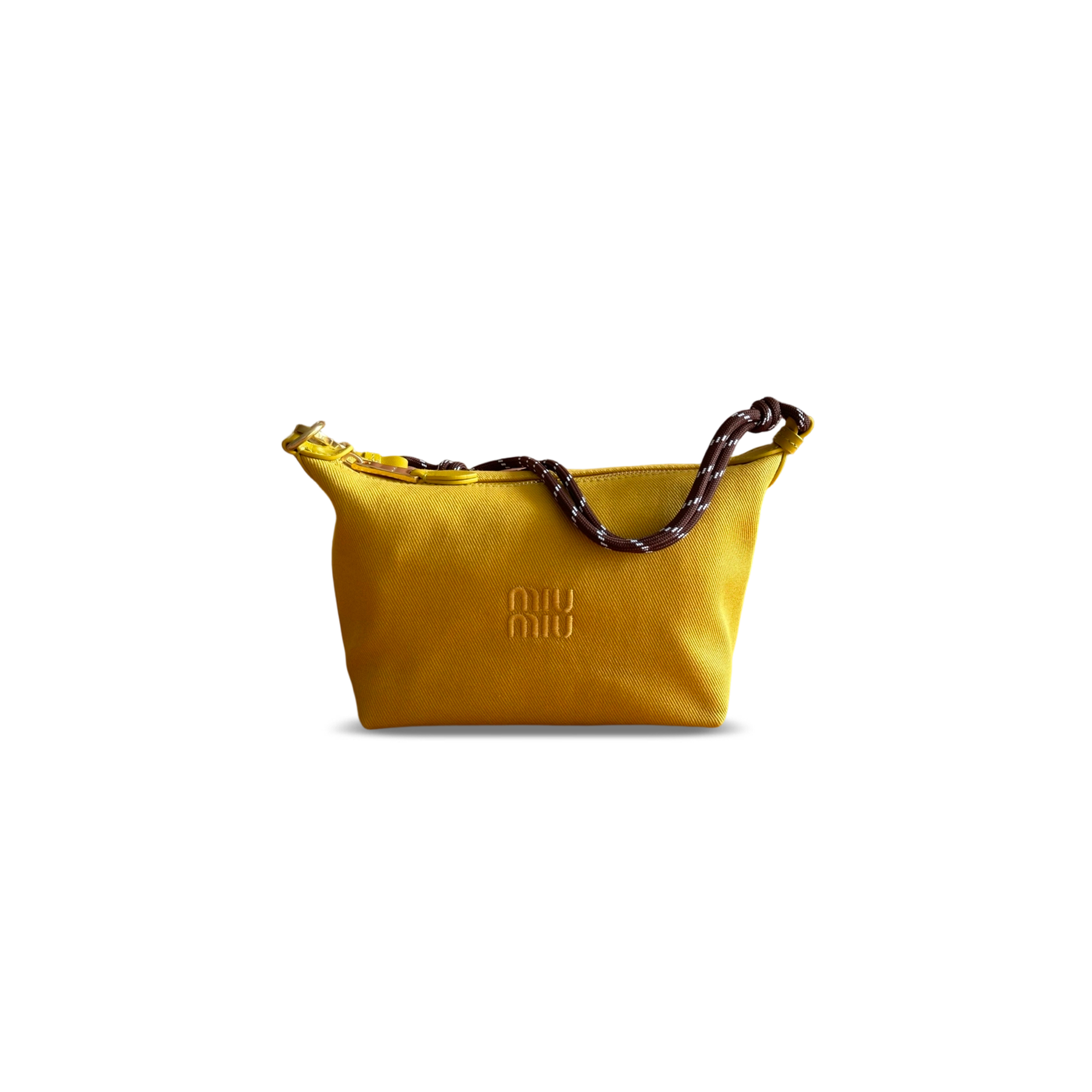MIU MIU GABARDINE POUCH 5NE841 (18.5*14*10cm)